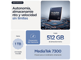 Móvil - motorola edge 60, Gibraltar Sea, 512 GB, 12 GB RAM, 6.67 pOLED, MediaTek Dimensity 7300, 5200 mAh