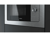 Microondas - Teka NEO MB 6200 BI SS, 800W, 5 Niveles de Potencia, 20l, Pantalla TFT, Acero Inoxidabl