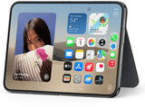 Apple funda Folio con soporte para el iPhone Duo, Azul marino