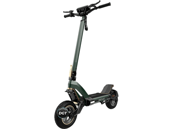 Patinete eléctrico - Cecotec Bongo Z Mountain, 1000 W, 500W nominal, Autonomía 50 km, Inclinación 15%, Ruedas OffRoad 10.5", eABS, Panel táctil, Black