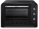 Mini horno - Moulinex OX4958, 2200 W, 60 l, 7 modos, Función grill, Termostato, Negro