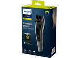 Cortapelos - Philips S5000 HC3525/15, 13 longitudes, 45 min autonomía, 3 cabezales, cepillo de limpieza, Gris
