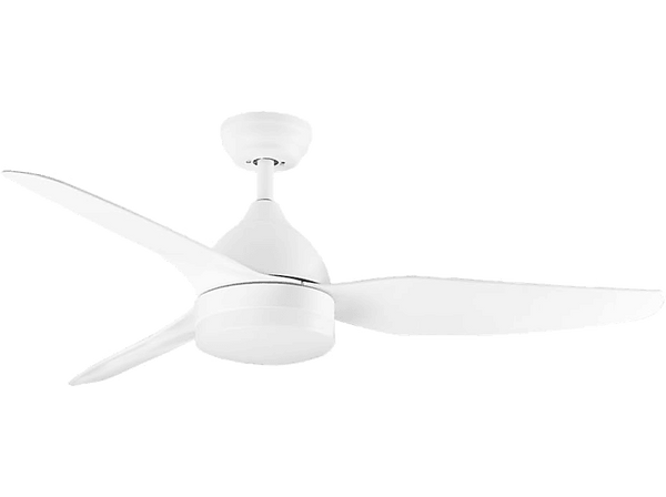 Ventilador de techo con luz - Orbegozo CP 131132, 40 W, 6 Velocidades, Sistema de ventilación reversible, Luz LED, 52 dB(A), Blanco