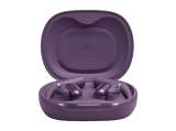 Auriculares conducción de aire - JBL Sense Pro, 38h Autonomía, Open-ear, Gancho Ajustable, 4 Micrófonos, Morado