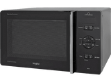 Microondas con grill - Whirlpool MCP 346, 25 L, Grill, Plateado y negro