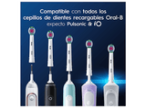 Recambio para cepillo dental - Oral-B Pro 3D White, Cabezales De Recambio, Pack de 6 unidades, Blanco