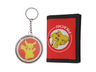 Pack Merchandising - Sherwood Pokemon - Set billetera + Llavero Pikachu, Licencia Oficial