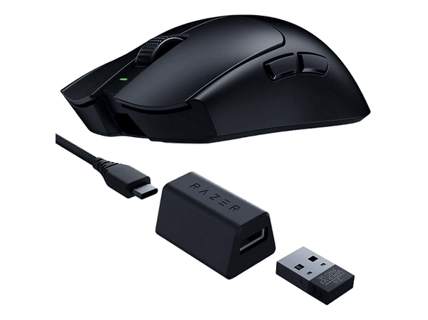 Ratón gaming - Razer Viper V3 Pro SE, Inalámbrica/Con Cable, 35000 ppp, Hasta 95 horas a 1000 Hz, Sensor óptico Focus Pro de 35000 PPP, Negro