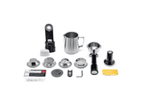 Cafetera express - Sage Dual Boiler SES920BSS4EEU1, 15 bar, 2200 W, 2 Tazas, Pantalla LCD y botones, Acero Inoxidable