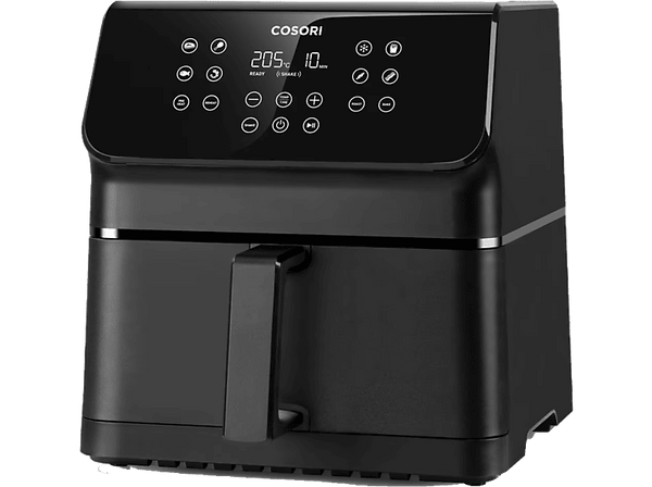 Freidora de aire - Cosori KOSP0028EUN Premium II Chef Edition, 1700 W, Temporizador, 12 Funciones, Negro