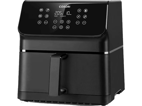 Freidora de aire - Cosori KOSP0028EUN Premium II Chef Edition, 1700 W, Temporizador, 12 Funciones, Negro