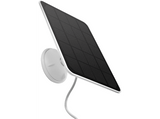 Cámara de vigilancia IP - Muvit  iO MIOACAM004, con batería Exterior WiFi Full HD 1080P + Panel solar 3W, Blanco