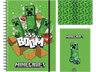 Libreta - Pyramid A5 Minecraft Wiro, Verde