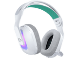 Auriculares gaming - Logitech G G522, RGB, Personalizable, Lightspeed/Bluetooth/USB, Micrófono extraíble, Transductores ProG, PC/Mac/PS5, Blanco