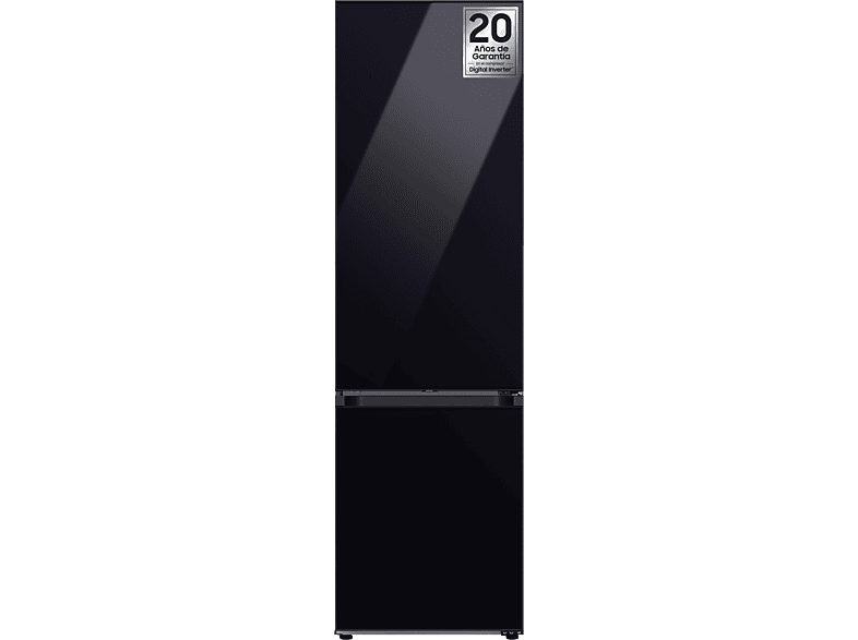 Samsung BESPOKE SMART AI RB38C7B6D22/EF No Frost 203 cm 390l All Around Cooling Metal Cooling WiFi Negro