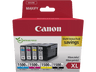 Cartucho de tinta - Canon PGI-1500XL BK/C/M/Y, 12 ml (color), 34.7 ml (negro), Tamaño XL, Negro, Amarillo, Cian, Magenta