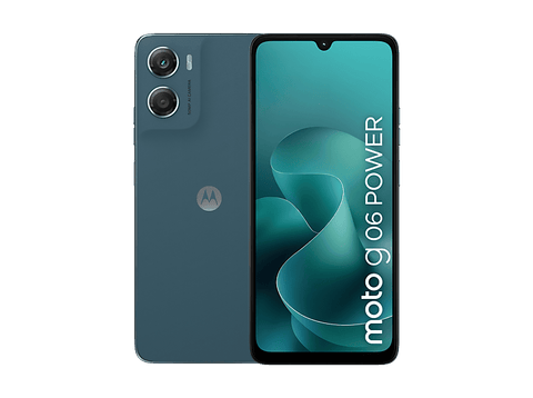 Móvil - Motorola g06 power, Tapestry Blue, 256 GB, 4 GB RAM, 6.88
