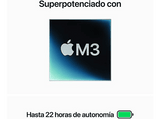 Apple MacBook Pro (2024) 14,2, Chip M3, CPU de 8 núcleos, CPU de 8 núcleos, GPU de 10 núcleos, 16 GB RAM, 1TB de SSD,  Plata