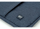 Funda portátil - ISY IST-1100-1-BK, 11, Tereftalato de polietileno reciclado, Para Portátiles de 10-11, Azul