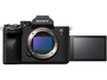 Cámara - Sony Alpha 7 IV Mark IV, BIONZ XR, Eye AF (IA), CMOS Exmor R, 33 MP, 10 bits, 4k 60p, Wi-Fi,  Negro
