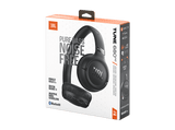 Auriculares inalámbricos - JBL Tune 680NC, Autonomía 76 h, Diadema, Bluetooth, Cancelación de ruido adaptativa con Smart Ambient, Plegables, Negro