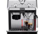 Cafetera express - De'Longhi La Specialista Arte EC9155.MB, 15bar, 1400W, 2 Tazas, 8 Ajustes molienda, 3 Niveles temperatura infusión,Negro metalizado