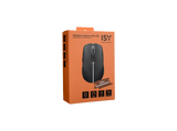 Ratón inalámbrico - ISY IWM-4100-1-BK, Inalámbrico, 1600 dpi, 2.4 GHz, Batería de Litio de 500 mA, Negro