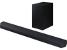 Barra de sonido - Samsung HW-Q600C/ZF, Bluetooth, Dolby Atmos / DTS:X, 34W, 3.1.2 canales, Sonido Inteligente, Modo Juego Pro, Negro