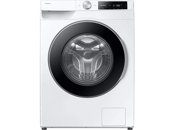 Lavadora carga frontal - Samsung WW90DG6U85LEU3, 9 kg, 1400 rpm, 23 programas, AI EcoBubble™, AI Wash, Blanco