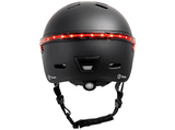 Casco - Youin LED, Talla M, LED intermitente, Mando a distancia, USB, Negro