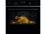 Horno a vapor - AEG TR6PB531SB, Multifunción, Pirolítico, 72 l, Conectividad, 60 cm, Negro