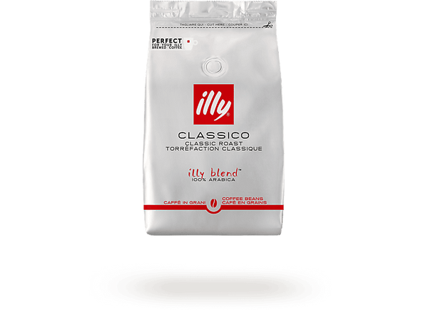 Café en grano - Illy Tueste Clásico, 100% Arábica, 500g