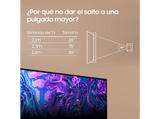 TV QLED 75 - Samsung TQ75Q77DATXXC, QLED 4K, Procesador Quantum 4K, Smart TV, Titan gray