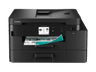 Impresora multifunción tinta - Brother MFC-J4550DW, Impresión doble cara, Impresión a Color, Wi-Fi, Bandeja 400 Hojas, Negro