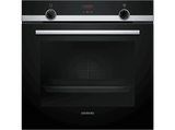 Horno - Siemens HB534AER3, IQ300, Multifunción, Limpieza EcoClean Hidrolítica, 71 l, Humid Clean, Perfect Cooking 3D, 60 cm, Inox