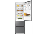 Frigorífico combi - Haier 3D 60 Series 3 A3FE837CGJ, No Frost, 200.5 cm, 348 l, Motor Inverter, Cajones Direct Access,  Inox