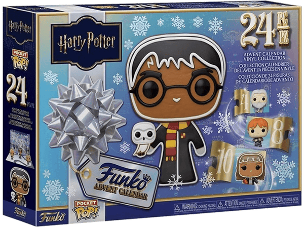 Figura Funko Pop! - Funko Countdown Calendar: Harry Potter T6, 2.5 cm, 24 piezas, Vinilo