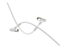 Cable de alimentación - ISY ISA-9065, 0.75 m, 100 dB, Coaxial plug - Coxial socket, Blanco
