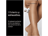 Depiladora - Braun Silk·épil 9 9-030, Depiladora en seco y en mojado, Piel suave duradera, +2 Accesorios de rasurado y recorte, Plata