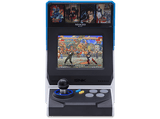 Consola retro - My Arcade SNK Neo Geo Mini, 40 juegos incluidos, Pantalla 3.5, Altavoces estéreo, Azul y blanco