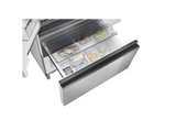 Frigorífico americano - Haier FD 83 HFR7819ENGC Cristal, No Frost, 190 cm, 504 l, My Zone Plus, Daylight, Glass Inox Look