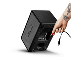 Altavoz estéreo - Marshall Acton IV, 110 W, 1 woofer clase D de 60W y 2 tweeters clase D de 25W, BT, AUX y RCA, Negro