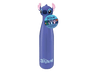 Termo - Pyramid Disney Stitch, 500 ml, Tapón con la cara de Stitch, Solo bebidas frias o templadas