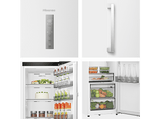 Frigorífico una puerta - Hisense RL3K370SEWE1, Total No Frost, 185.6 cm, 372 l, Kitchen Fit, Ventilación Inferior, Blanco