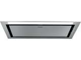Campana decorativa - Haier HAPY72ES6X, Grupo Filtrante, 3+1 velocidades, 650 m³/h, Filtro de carbono, Válvula no retorno, 68db(A), Inox