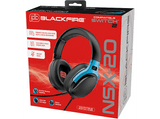 Auriculares gaming - Ardistel Blackfire NSX-20 Wired Gaming Headset, Con cable, Micrófono, Compatible con Nintendo Switch 2, Negro