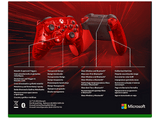 Mando Xbox - Microsoft Pulse Cipher Special Edition, Inalámbrico, Bluetooth, Botones Personalizables, Rojo
