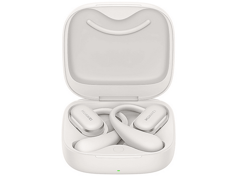 Auriculares conducción de aire - Huawei FreeArc, Supraaurales, Bluetooth, 28h Autonomía, Gris