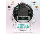 Robot friegasuelos - iRobot Roomba® Mini, 7 kPa Succión, Autonomía 1.5 h, Sistema de Navegación con LiDAR, Base  Autoempty, Negro