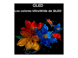 TV QLED 50 - TCL 50P7K, UHD 4K, AiPQ Processor, Smart TV, DVB-T2, 60 Hz, Pantalla HVA, Dolby Atmos, Negro